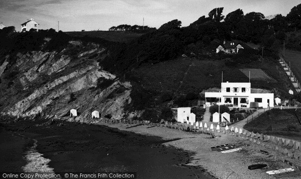 Photo of Looe, Millendreath Beach c.1955