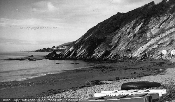 Photo of Looe, Millendreath Beach c.1955