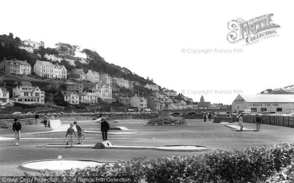 Photo of Looe, Obstacle Golf Course c.1965