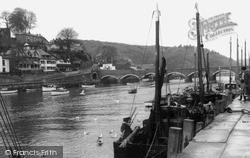 Quay And Bridge c.1955, Looe