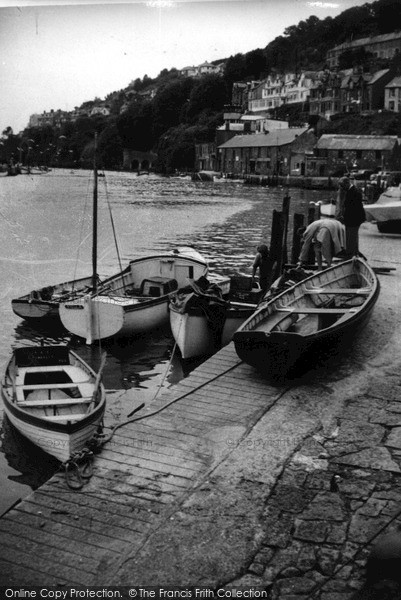 Photo of Looe, Quayside c.1955