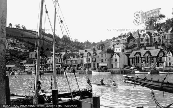 Photo of Looe, Quayside c.1955