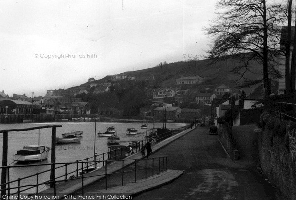 Photo of Looe, River Looe From Bridge End c.1955