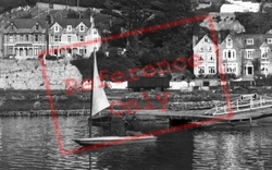Sailing In The Harbour c.1960, Looe