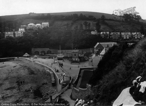 Photo of Looe, Seafront 1924