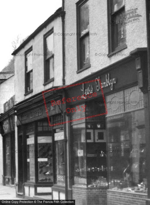 Photo of Looe, Shops On Fore Street c.1955