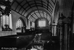 St Martin's Church, Interior East 1888, Looe