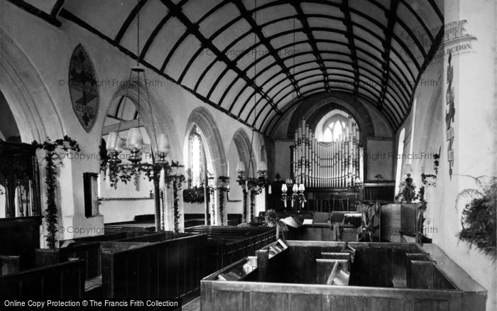Photo of Looe, St Martin's Church, Interior West 1888