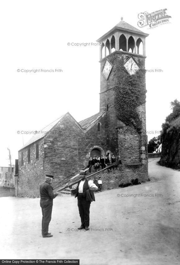 Looe, St Nicholas Church 1906