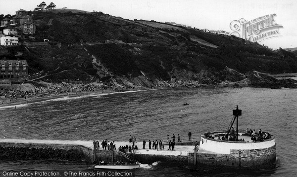 Photo of Looe, The Banjo Pier c.1960