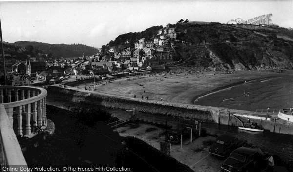 Photo of Looe, The Beach And Mount Ararat c.1960