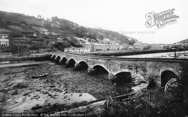 Photo of Looe, The Bridge 1888