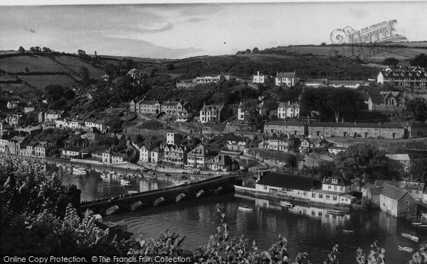 Photo of Looe, The Bridge c.1960