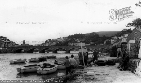 Photo of Looe, The Bridge c.1965
