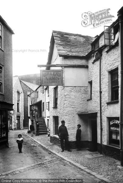 Photo of Looe, The Bullers Arms, Old Fore Street 1906
