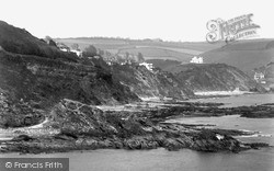 The Cliffs, East Looe c.1955, Looe