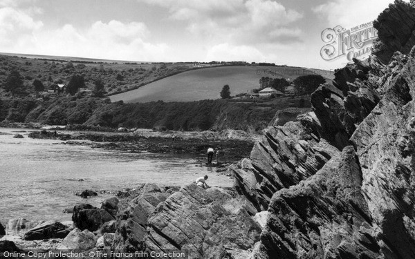 Photo of Looe, The Cove Through The Rocks c.1965