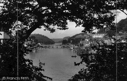 The Estuary From West c.1955, Looe