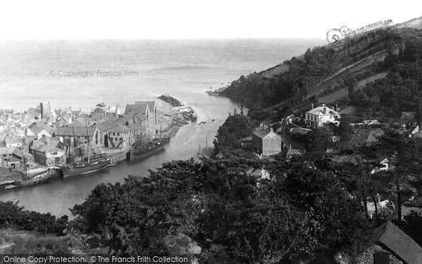 Photo of Looe, The Harbour 1893