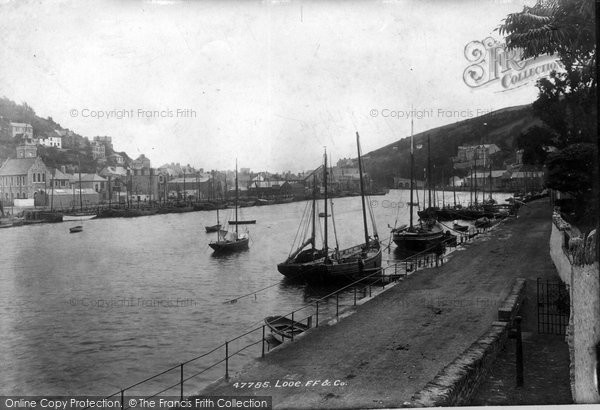 Photo of Looe, The Harbour 1901