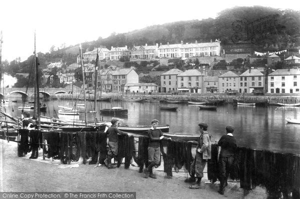 Photo of Looe, The Harbour 1906