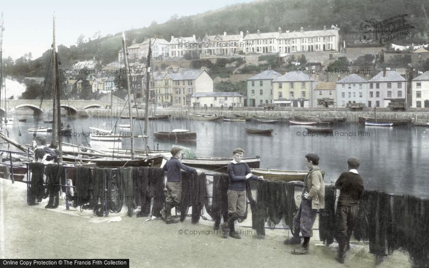 Looe, the Harbour 1906