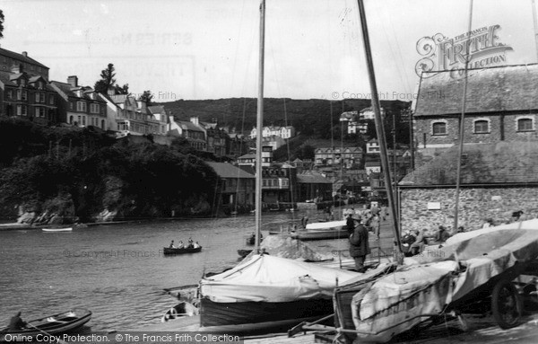 Photo of Looe, The Harbour c.1955