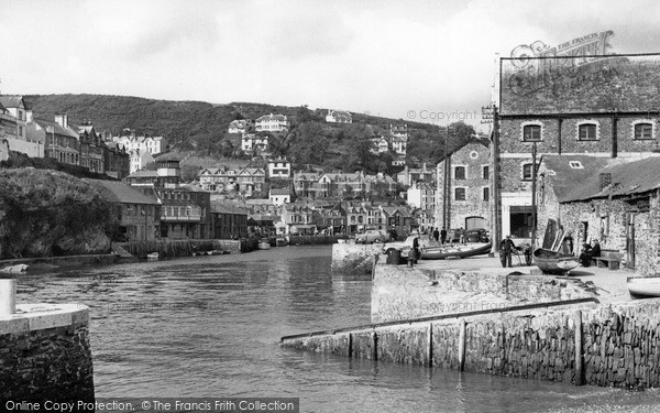 Photo of Looe, The Harbour c.1960