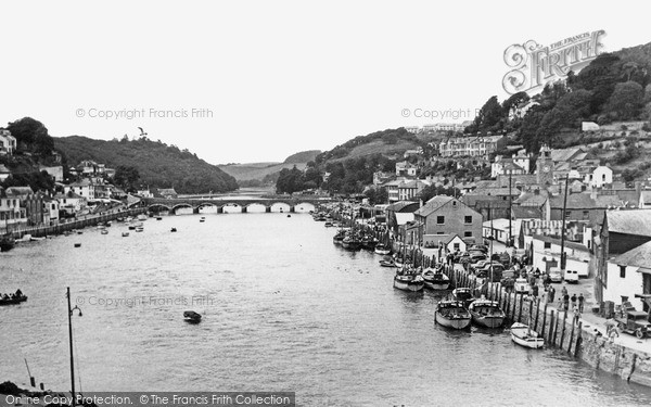 Photo of Looe, The Harbour c.1960