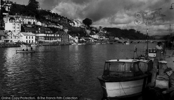 Photo of Looe, The Harbour c.1965