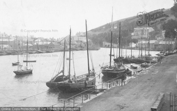 Photo of Looe, The Harbour, Fishing Boats 1901