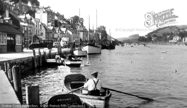Photo of Looe, The Quay And Bridge c.1955