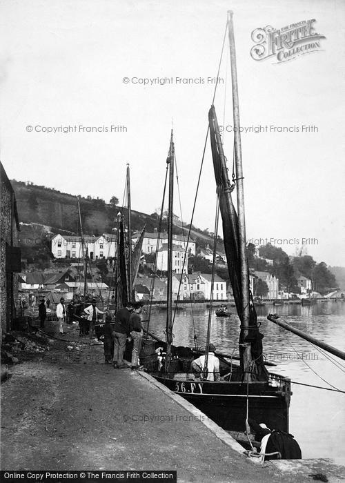 Photo of Looe, The Quays 1888
