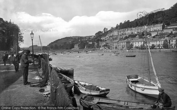 Photo of Looe, The River Looe And Bridge 1920