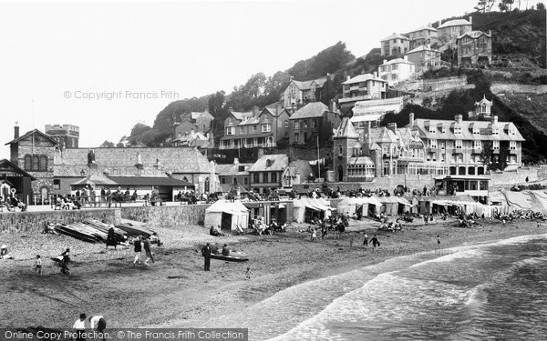 Photo of Looe, The Sands And Promenade 1935