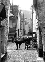 View Down An Old Street 1912, Looe