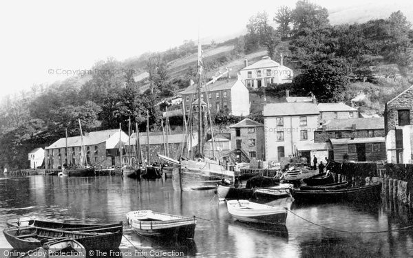 Photo of Looe, West Looe Jetty 1893