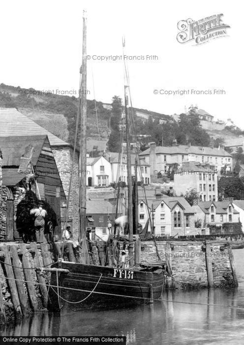 Photo of Looe, West Looe Jetty 1893