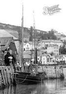 West Looe Jetty 1893, Looe