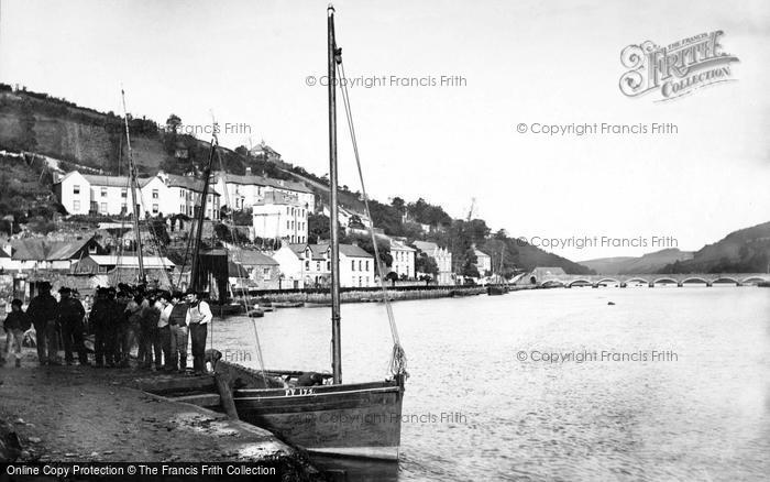 Photo of Looe, West Looe, Quay 1888