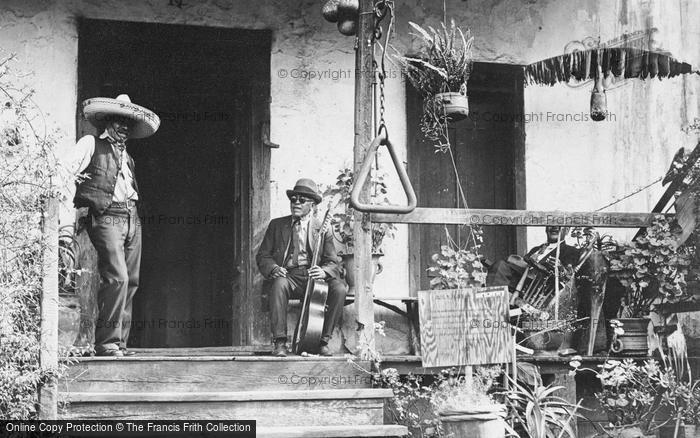 Photo of Los Angeles, An Original Adobe House, Mexico Street c.1935