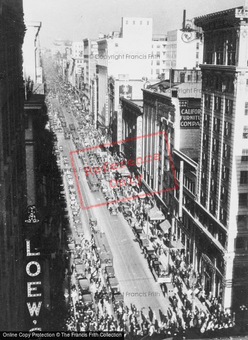 Photo of Los Angeles, Broadway c.1935