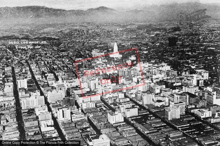 Photo of Los Angeles, From The Air c.1935