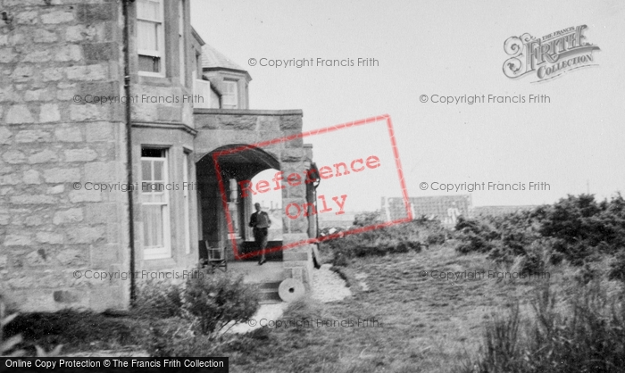 Photo of Lossiemouth, Ramsay Mac Donald, Outside His House c.1930