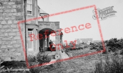 Ramsay Macdonald, Outside His House c.1930, Lossiemouth