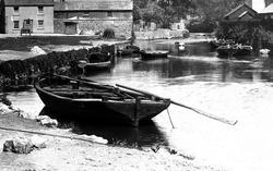 Boats On The River Fowey 1892, Lostwithiel