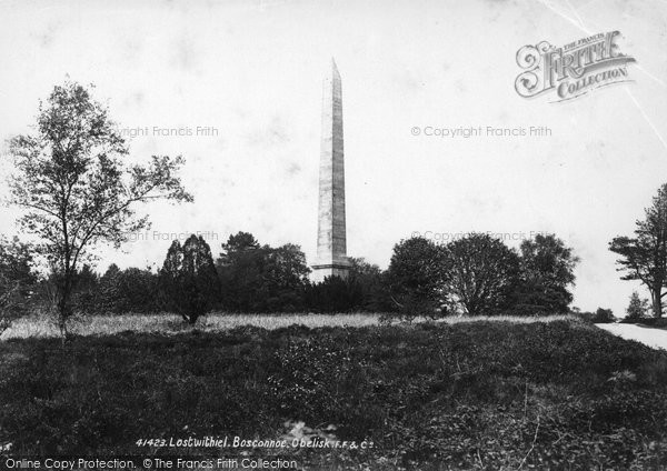 Photo of Lostwithiel, Boconnoc Obelisk 1898