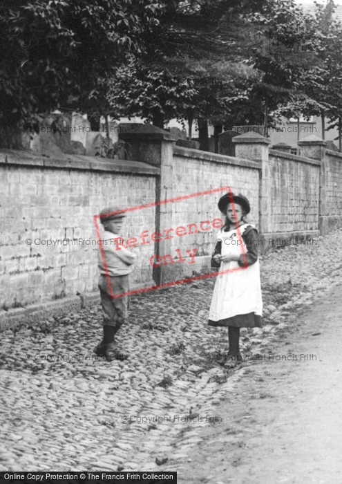 Photo of Lostwithiel, Children In North Street 1906