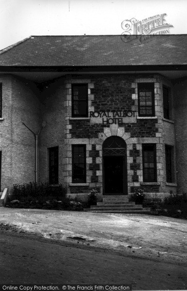 Photo of Lostwithiel, Royal Talbot Hotel c.1955