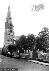 St Bartholomew's Church c.1955, Lostwithiel